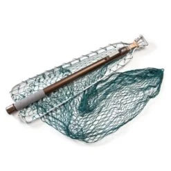 McLean Tri Folding Telescopic Weigh Net (Knotless Green Mesh Bag)