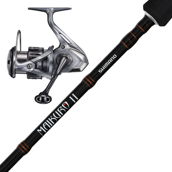 COMBO - Shimano Maikuro 7'9" 3-6kg 2pce + Shimano Nasci 2500HG-C